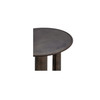 Deacon Outdoor Side Table Deep Bronze|brown