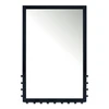 Figaro Wall Mirror Black|black
