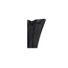 Yeri Cast Aluminum Vase Black|black