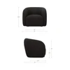 Faye Accent Chair|black lifestyle