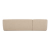 Faye Left Sectional Beige Boucle|beige