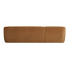 Faye Left Sectional Tan Faux Mohair|tan
