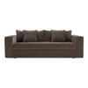 Kiran Sleeper Sofa Warm Charcoal|grey