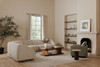 Fraser Right Arm Facing Sofa|white lifestyle