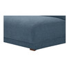 Fraser Wedge Slipper Chair|blue