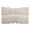 Fraser 4 Piece Modular Sectional|white