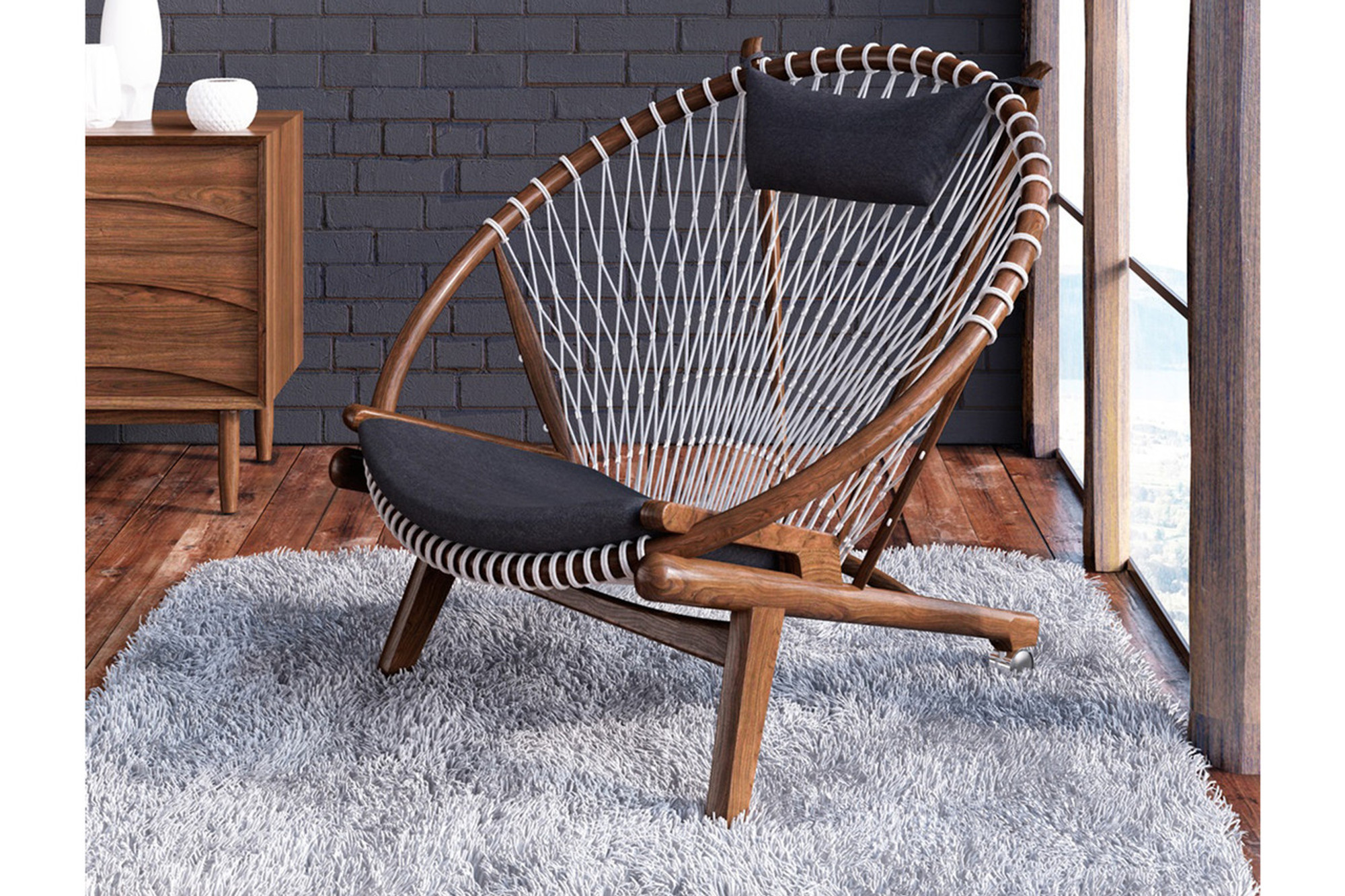 Hans wegner 2025 circle chair