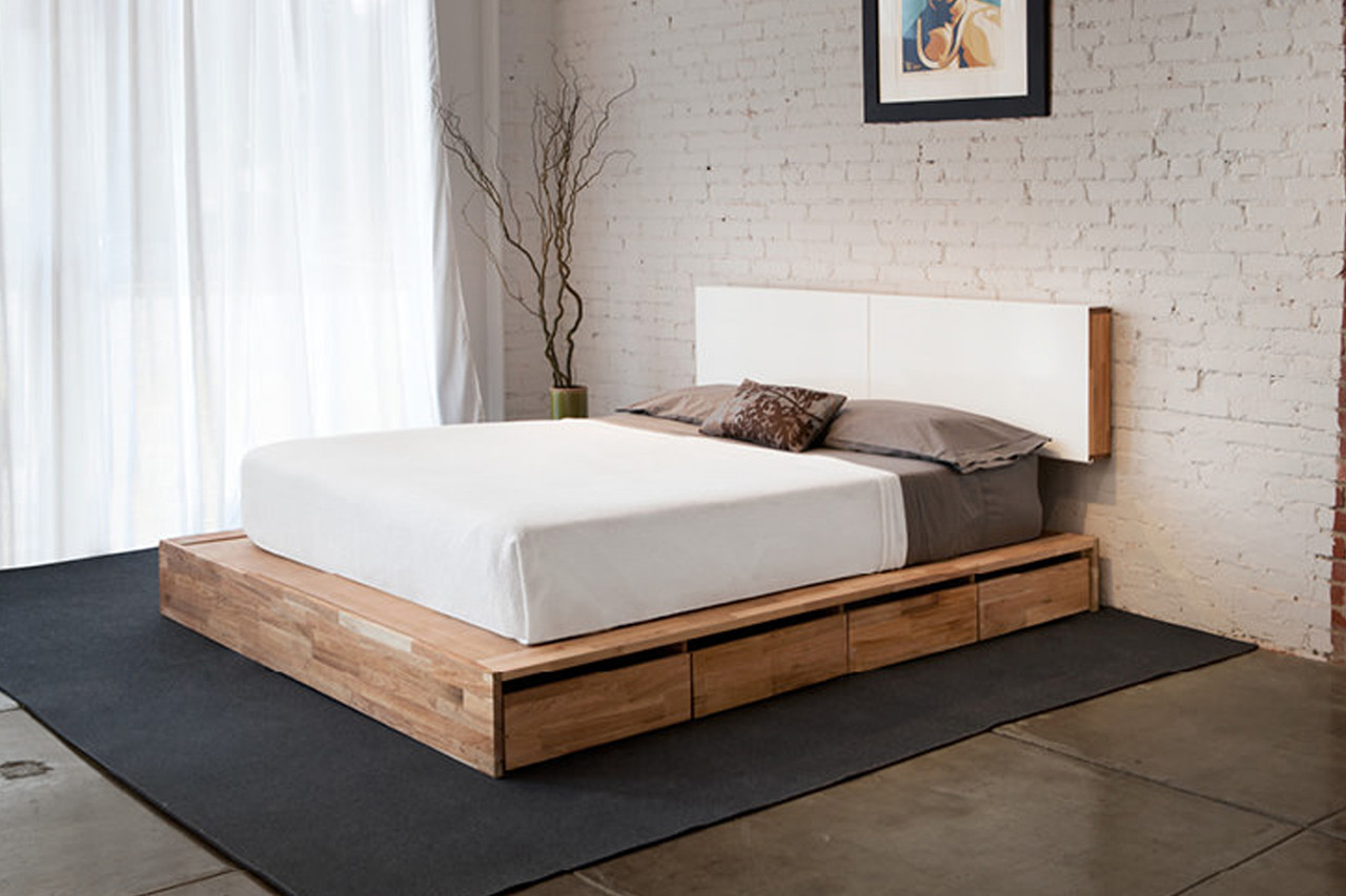 LAX Series Platform Bed - Thumbnail 2