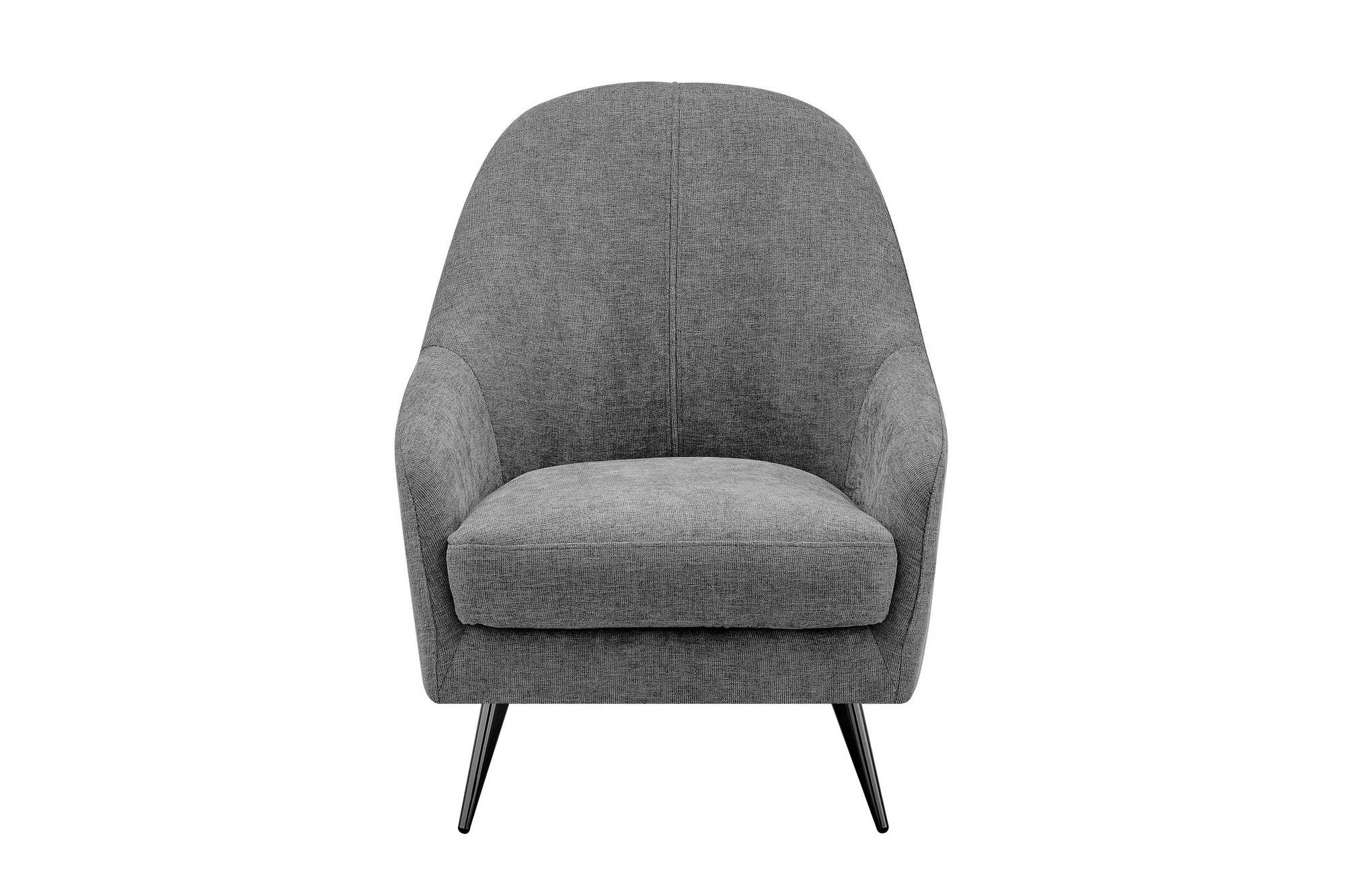 Euro Style Selene Lounge Chair - Gray