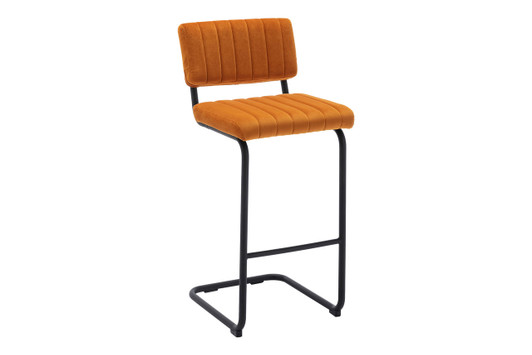 Amelia Velvet Bar / Counter Stool (Set of 2)|30_in__seat_height___cognac