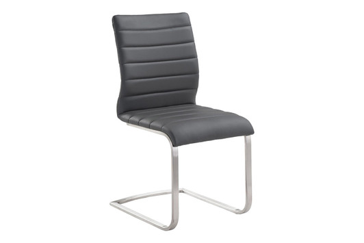 Fusion Contemporary Side Chair (Set of 2)|gray