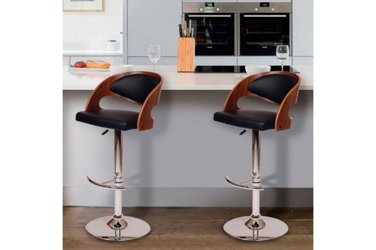 Malibu Swivel Bar Stool|black lifestyle