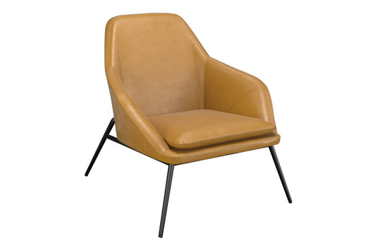 Belmont Lounge Chair|cognac