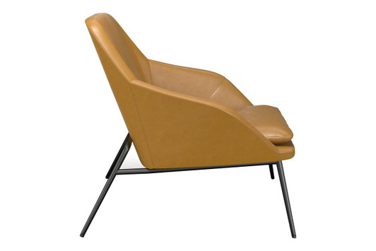 Belmont Lounge Chair|cognac