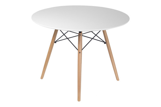 Eiffel Round Dining Table (Large)|natural_stain