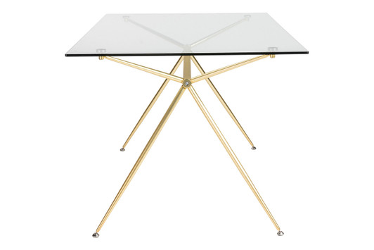 Atos Dining Table|60_inch_matte_brushed_gold