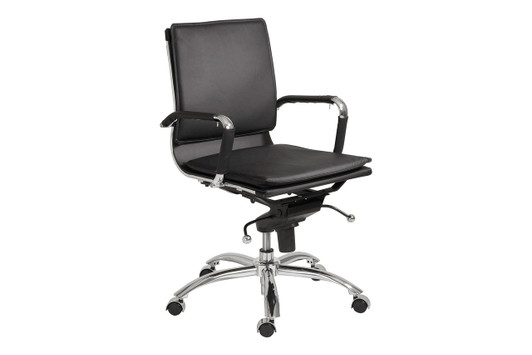 Gunar Pro Office Chair|low_back___black