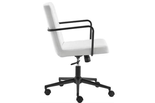 Leander Low Back Office Chair|white