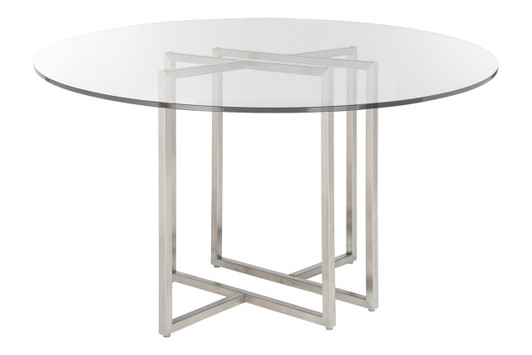 Legend Dining Table|36_inch_brushed_stainless_steel