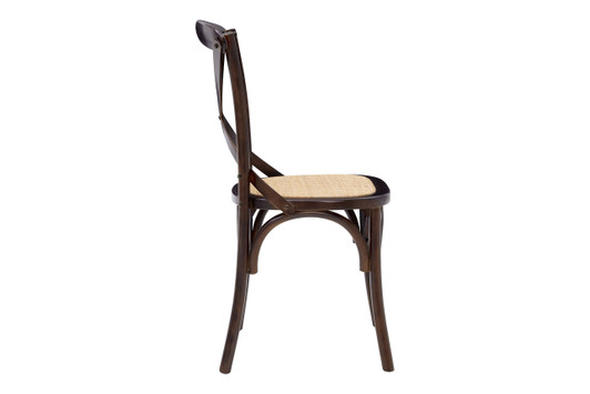 Neyo Side Chair (Set of 2)|walnut