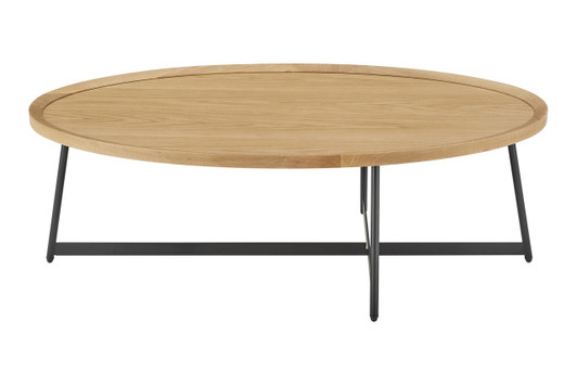 Niklaus Oval Coffee Table|oak