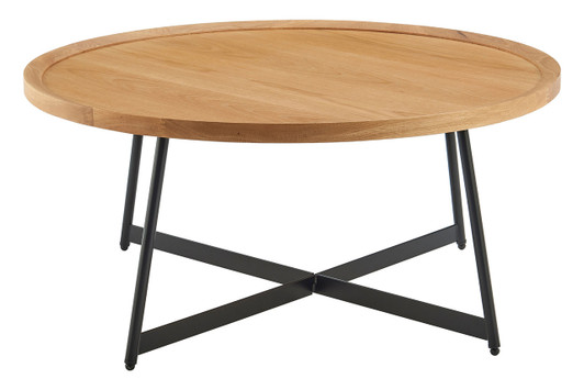 Niklaus Round Coffee Table|oak
