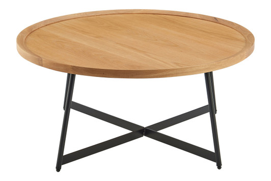 Niklaus Round Coffee Table|oak