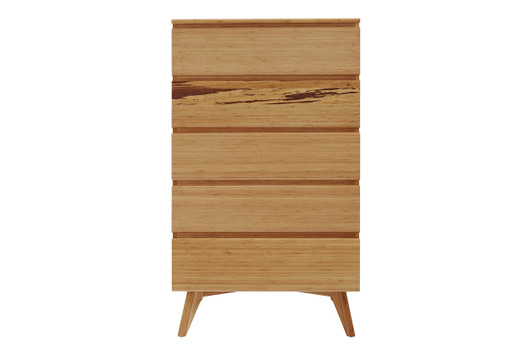Azara 5-Drawer Chest|caramelized