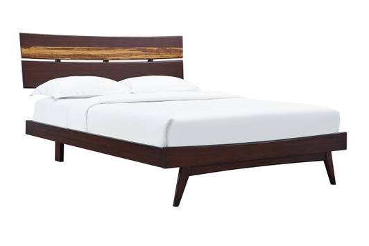 Azara Platform Bed|queen_sable