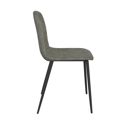 Halldis Side Chair (Set of 2)|slate