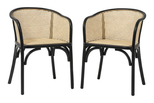 Elsy Arm Chair|black___natural_cane