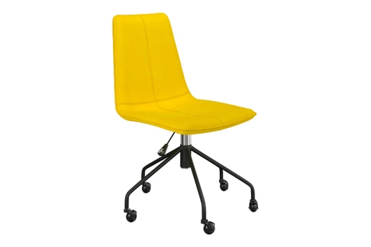 Henley Velvet Office Chair|gold