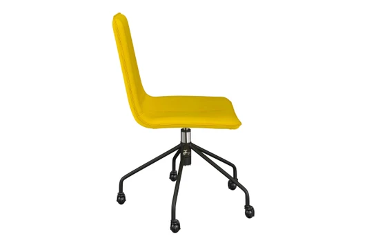 Henley Velvet Office Chair|gold