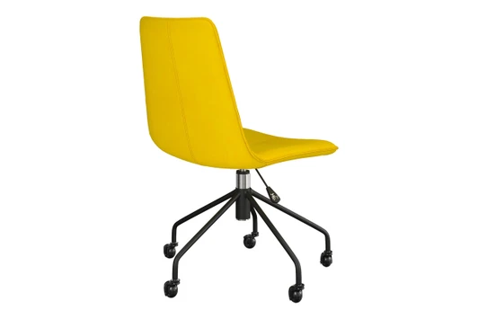 Henley Velvet Office Chair|gold