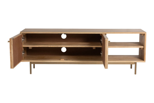 Hudson TV Stand|natural