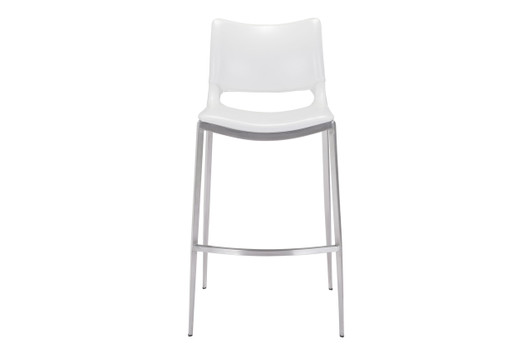 Ariel Bar Chair (Set of 2)|white___silver