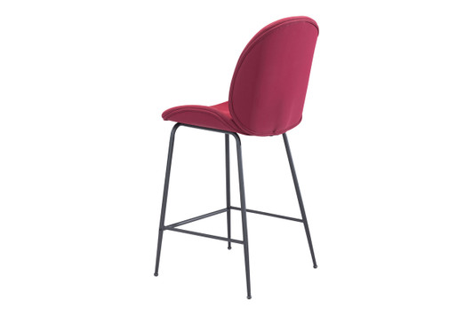 Mathew Counter Chair|red