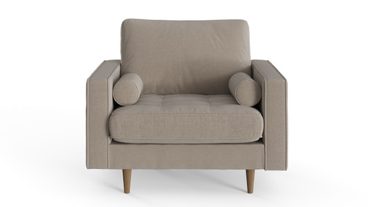 Matilde Luxe Armchair|grey