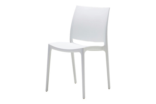 Vata Dining Chair (Set of 4)|white