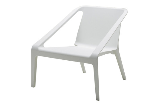 Yumi Lounge Chair (Set of 4)|white