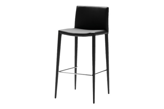 Zeno Counter Stool (Set of 2)|black_leatherette
