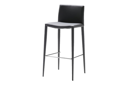 Zeno Counter Stool (Set of 2)|gray_leatherette