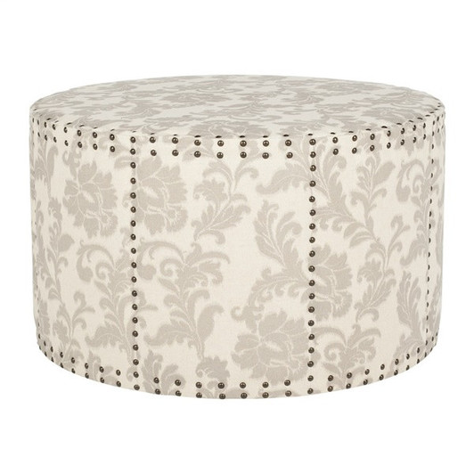 Sandra Ottoman|taupe___beige_print