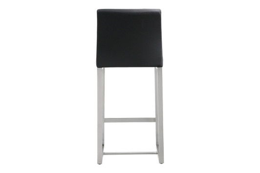 Andrea Steel Counter Stool (Set of 2)|black