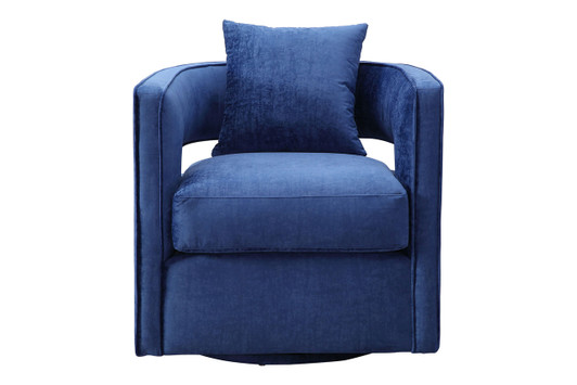 Charlotte Swivel Chair|navy