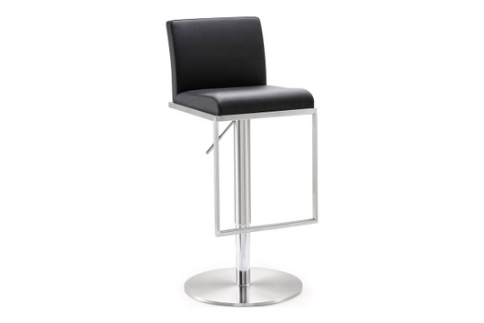 Julie Adjustable Barstool|black