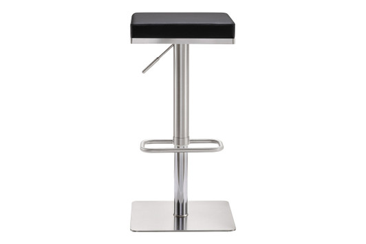 Kathy Steel Adjustable Barstool|black