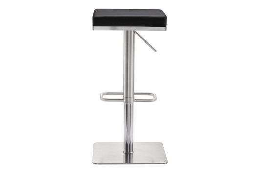 Kathy Steel Adjustable Barstool|black