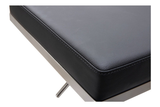 Kathy Steel Adjustable Barstool|black