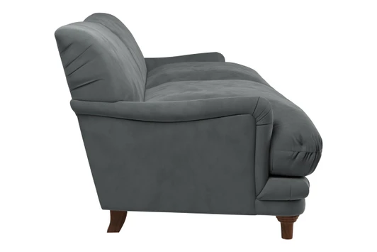 Nora Velvet Sofa|platinum